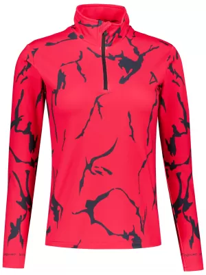 Frauenfunktionaler Thermo -Sweatshirt Premium ALTISPORT VOJ/ALW052TER03 ROT
