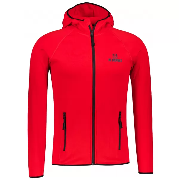  Herren funktionaler Sport -Sweatshirt ALTISPORT ALM006417 ROT 