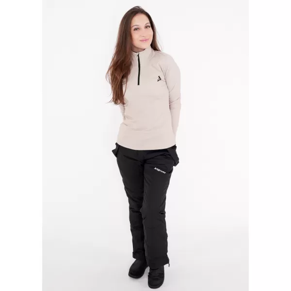  Frauenfunktionaler Thermo -Sweatshirt Premium ALTISPORT VOJ/ALW000TER03 BRAUN 