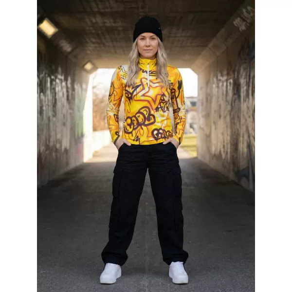 Frauenfunktionaler Thermo -Sweatshirt Premium ALTISPORT VOJ/ALW054TER03 BERNSTEIN 