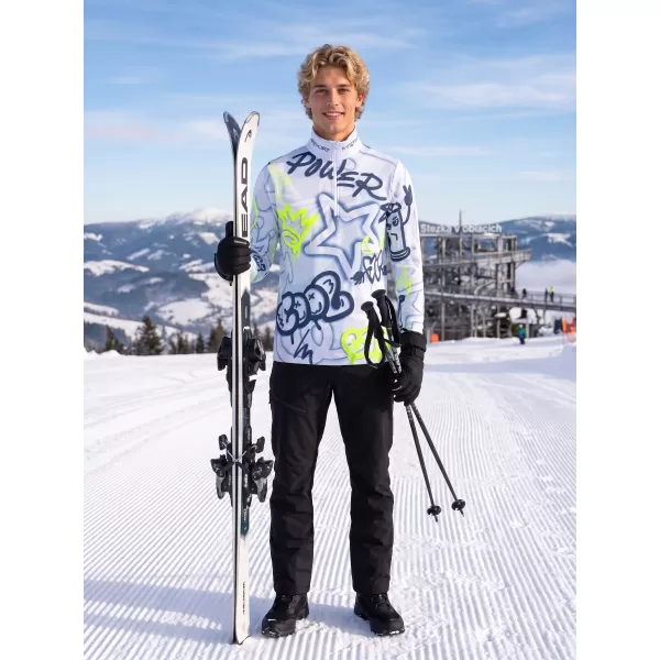  Funktionelle Thermo -Sweatshirt -Premium von Männern ALTISPORT VOJ/ALM054TER03 BLAU 