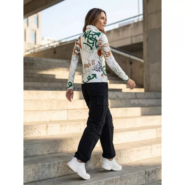  Frauenfunktionaler Thermo -Sweatshirt Premium ALTISPORT VOJ/ALW054TER03 GRÜN -BROWN 