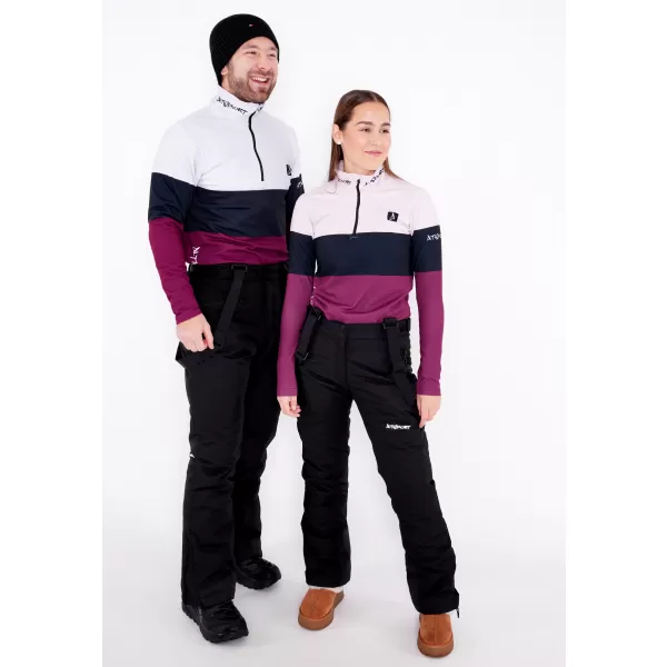  Frauenfunktionaler Thermo -Sweatshirt Premium ALTISPORT VOJ/ALW051TER03 BURGUND 
