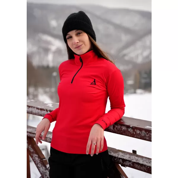  Frauenfunktionaler Thermo -Sweatshirt Premium ALTISPORT VOJ/ALW000TER03 ROT 