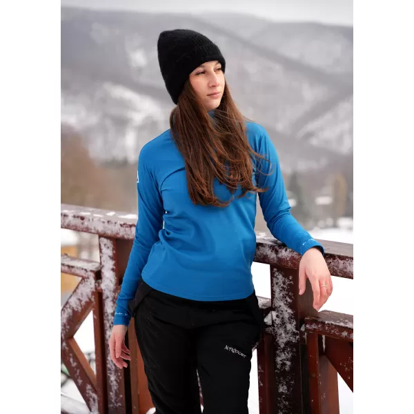  Frauenfunktionaler Thermo -Sweatshirt Premium ALTISPORT VOJ/ALW000TER03 KEROSIN 