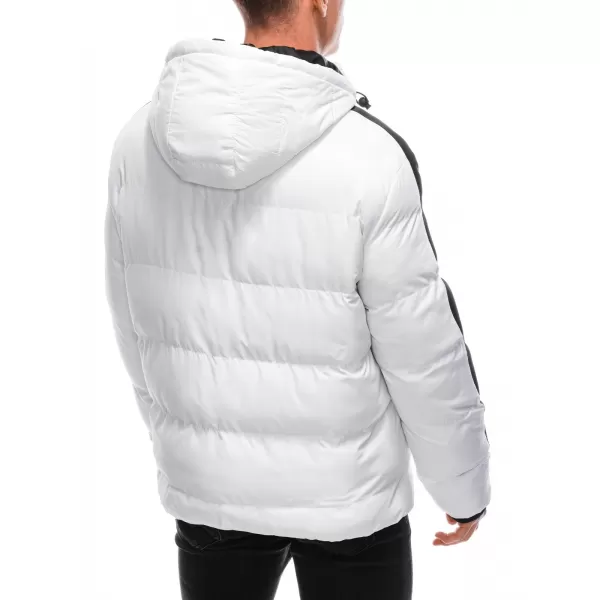  Herren Winterjacke EDOTI EM-JAHP-0101 WEIß 