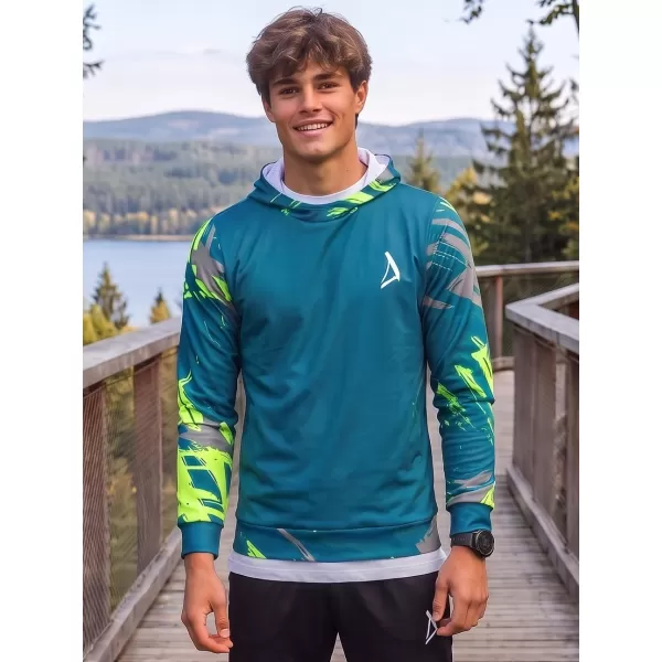  Hochwertiges Funktions-Sweatshirt für Herren ALTISPORT VOJ/ALM039MI01 KEROSIN 