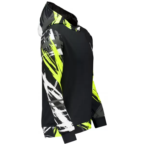  Hochwertiges Funktions-Sweatshirt für Herren ALTISPORT VOJ/ALM039MI01 SCHWARZ UND GELB 