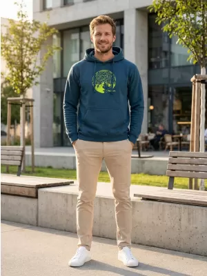 Herren -Sweatshirt ALTISPORT ALM172JN796 KEROSIN