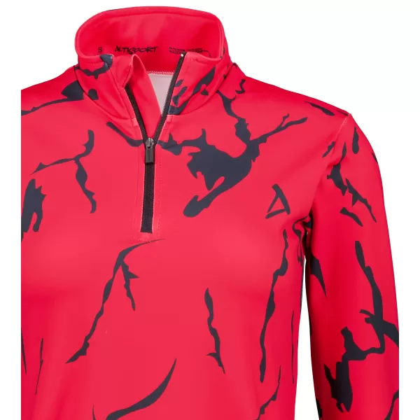  Frauenfunktionaler Thermo -Sweatshirt Premium ALTISPORT VOJ/ALW052TER03 ROT 