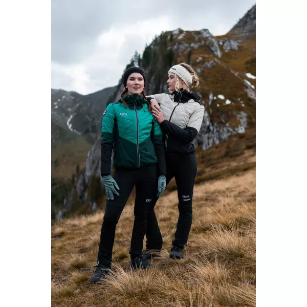  Sportjacke für Damen NORDBLANC ICEBERGS NBWJL8112 DUNKELGRÜN 