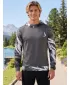 Hochwertiges Funktions-Sweatshirt für Herren ALTISPORT VOJ/ALM039MI01 GRAU