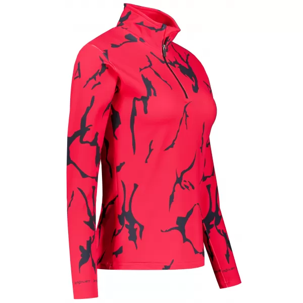  Frauenfunktionaler Thermo -Sweatshirt Premium ALTISPORT VOJ/ALW052TER03 ROT 