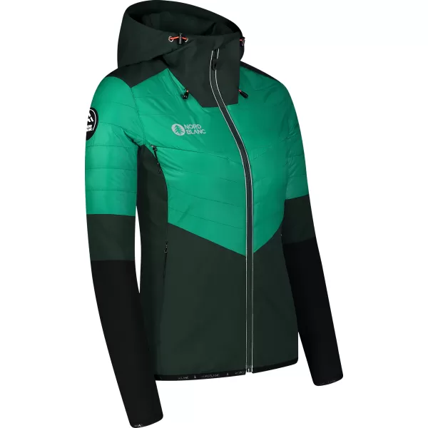  Sportjacke für Damen NORDBLANC ICEBERGS NBWJL8112 DUNKELGRÜN 