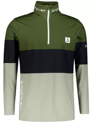 Funktionelle Thermo -Sweatshirt -Premium von Männern ALTISPORT VOJ/ALM051TER03 KHAKI