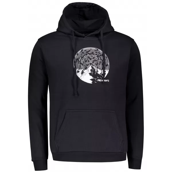  Herren -Sweatshirt ALTISPORT ALM172JN796 SCHWARZ UND WEIß 