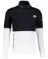 Frauenfunktionaler Thermo -Sweatshirt Premium ALTISPORT VOJ/ALW051TER03 SCHWARZ UND WEIß