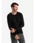 Herrenpullover OMBRE OM-SWBS-0106 SCHWARZ