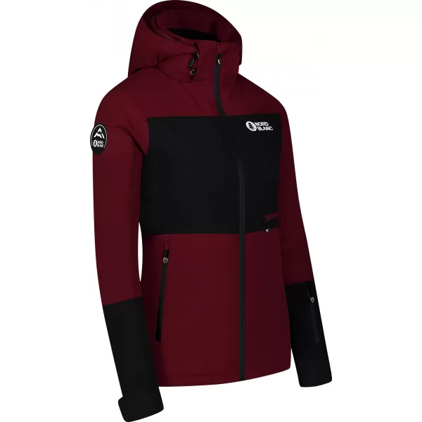  Damen-Skijacke NORDBLANC ICEFALL NBWJL8128 BURGUND 