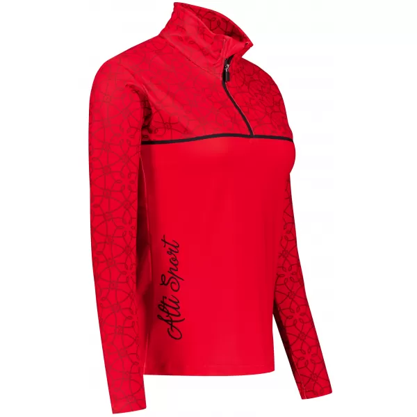  Frauenfunktionaler Thermo -Sweatshirt Premium ALTISPORT VOJ/ALW053TER03 ROT 