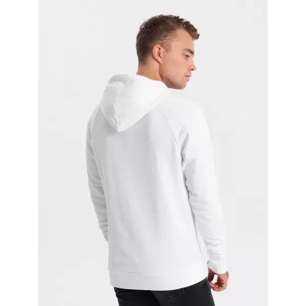  Herren Sweatshirt OMBRE OM-SSPS-0150 WEIß 