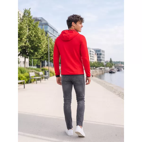  Herren funktionaler Sport -Sweatshirt ALTISPORT ALM006417 ROT 