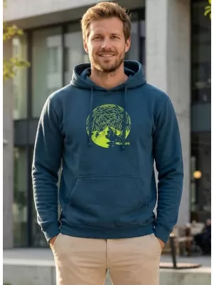 Herren -Sweatshirt ALTISPORT ALM172JN796 KEROSIN