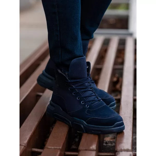  Herrenschuhe OMBRE OM-FOBO-0122 MARINEBLAU 