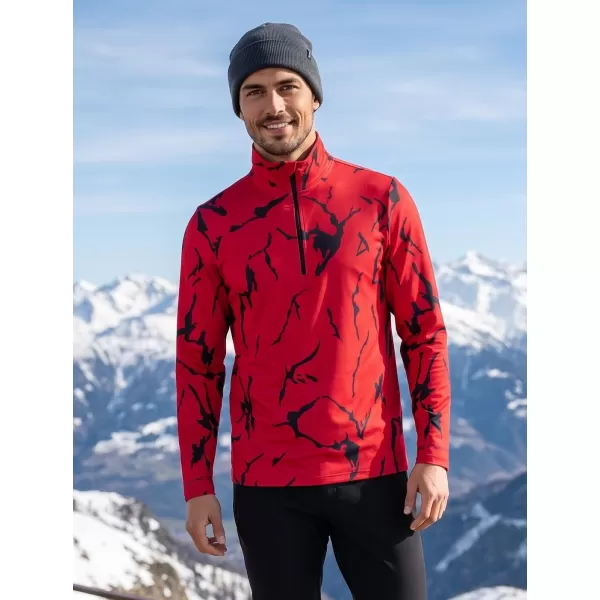  Funktionelle Thermo -Sweatshirt -Premium von Männern ALTISPORT VOJ/ALM052TER03 ROT 