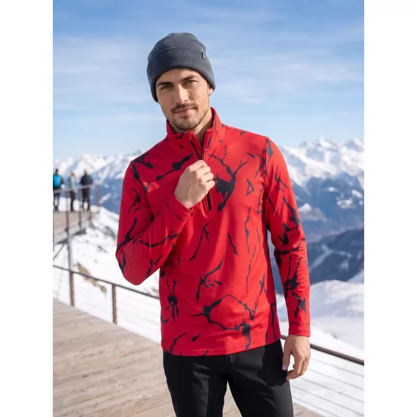  Funktionelle Thermo -Sweatshirt -Premium von Männern ALTISPORT VOJ/ALM052TER03 ROT 