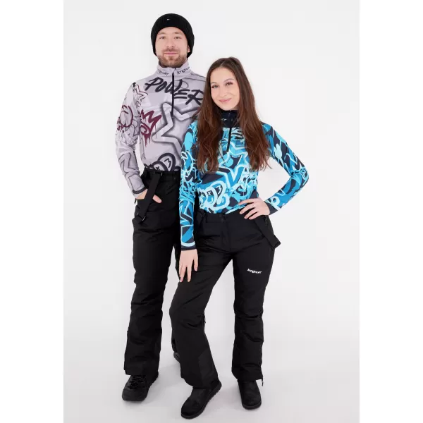  Funktionelle Thermo -Sweatshirt -Premium von Männern ALTISPORT VOJ/ALM054TER03 DUNKELGRAU 