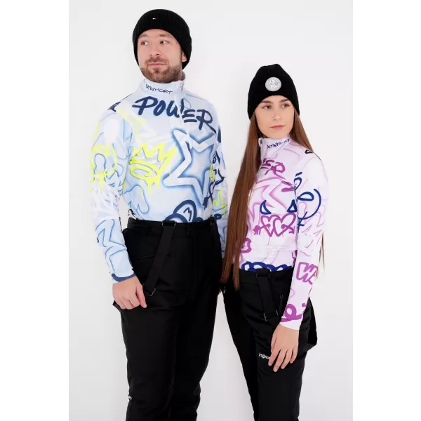  Funktionelle Thermo -Sweatshirt -Premium von Männern ALTISPORT VOJ/ALM054TER03 BLAU 