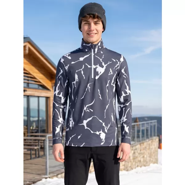 Funktionelle Thermo -Sweatshirt -Premium von Männern ALTISPORT VOJ/ALM052TER03 GRAU 