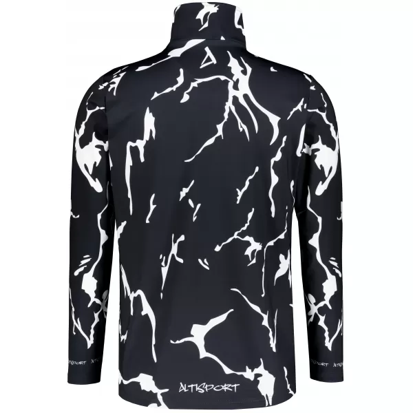  Funktionelle Thermo -Sweatshirt -Premium von Männern ALTISPORT VOJ/ALM052TER03 SCHWARZ 
