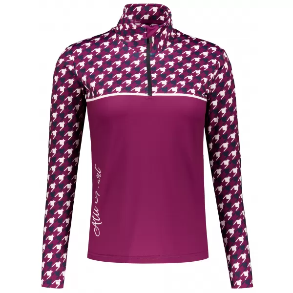  Frauenfunktionaler Thermo -Sweatshirt Premium ALTISPORT VOJ/ALW048TER03 LILA 