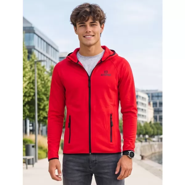  Herren funktionaler Sport -Sweatshirt ALTISPORT ALM006417 ROT 