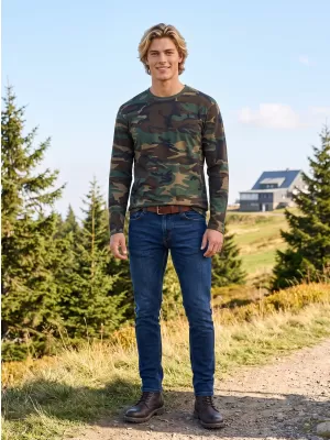 Herren-T-Shirt BRANDIT BD4205 WALD
