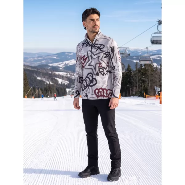  Funktionelle Thermo -Sweatshirt -Premium von Männern ALTISPORT VOJ/ALM054TER03 DUNKELGRAU 