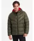 Herren Winterjacke OMBRE OM-JAHP-0145 DUNKLER OLIVENGRÜN
