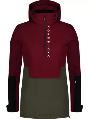 Damenanorak NORDBLANC WINTERFUN NBWJL8130 BURGUND