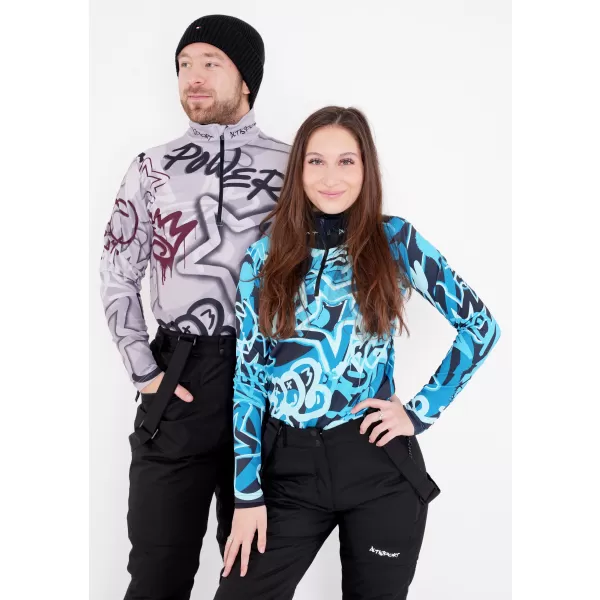  Funktionelle Thermo -Sweatshirt -Premium von Männern ALTISPORT VOJ/ALM054TER03 DUNKELGRAU 