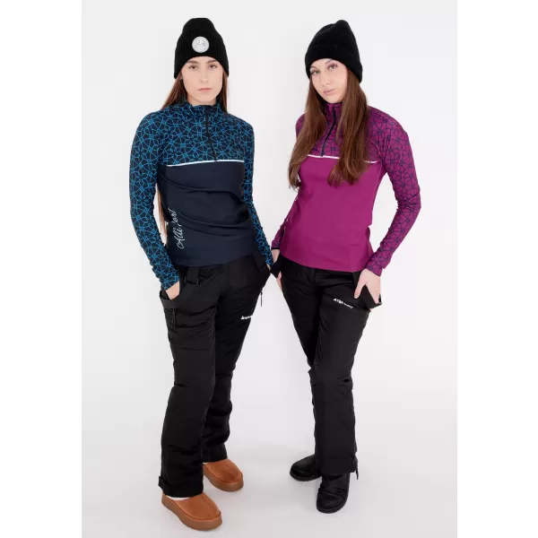  Frauenfunktionaler Thermo -Sweatshirt Premium ALTISPORT VOJ/ALW053TER03 LILA 