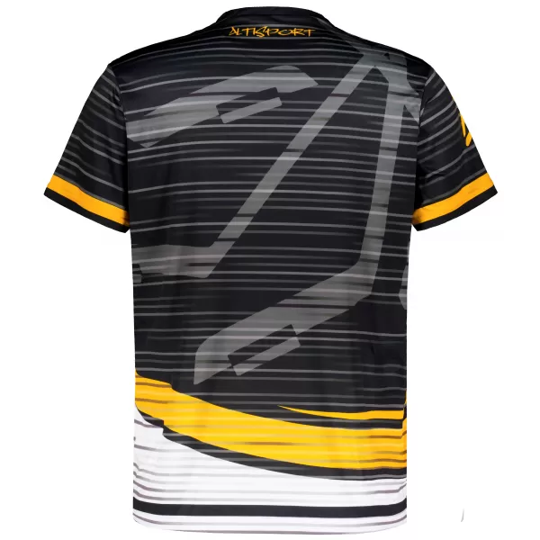  Funktionelles Premium-T-Shirt für Herren ALTISPORT VOJ/ALM046TR01 SCHWARZ 