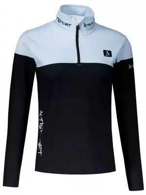 Frauenfunktionaler Thermo -Sweatshirt Premium ALTISPORT VOJ/ALW051TER03 HIMMLISCH BLAU