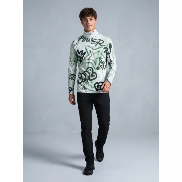  Funktionelle Thermo -Sweatshirt -Premium von Männern ALTISPORT VOJ/ALM054TER03 GRÜN 