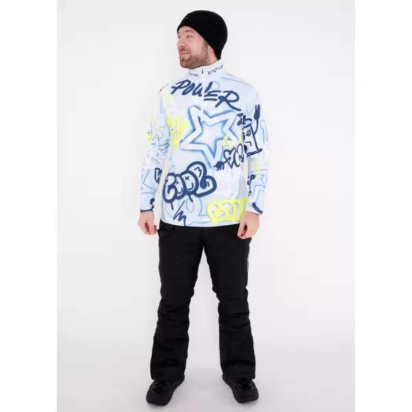  Funktionelle Thermo -Sweatshirt -Premium von Männern ALTISPORT VOJ/ALM054TER03 BLAU 