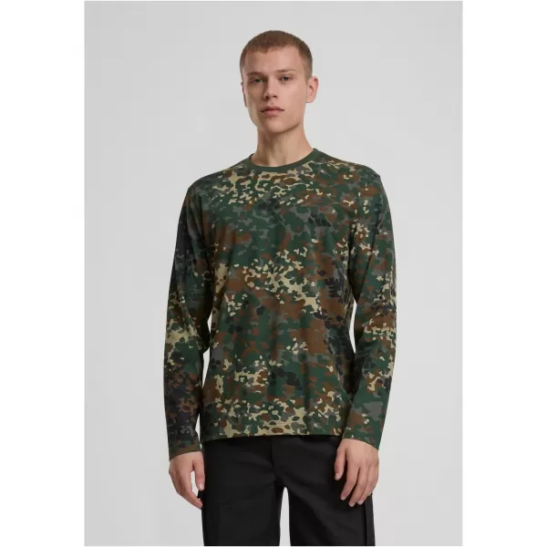  Herren-T-Shirt BRANDIT BD4205 FLECKTARN 