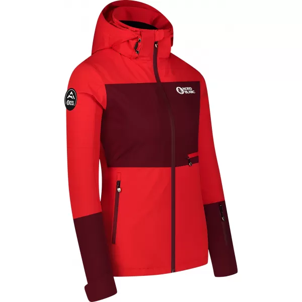  Damen-Skijacke NORDBLANC ICEFALL NBWJL8128 ROT 