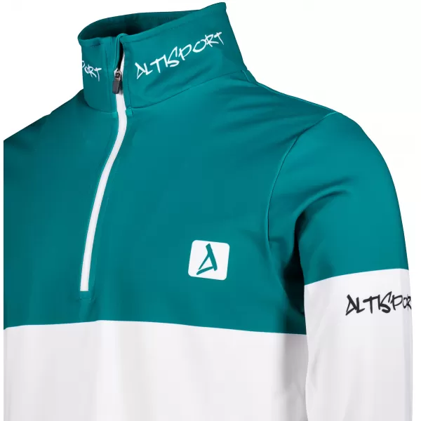  Funktionelle Thermo -Sweatshirt -Premium von Männern ALTISPORT VOJ/ALM051TER03 KEROSIN/SCHWARZ 