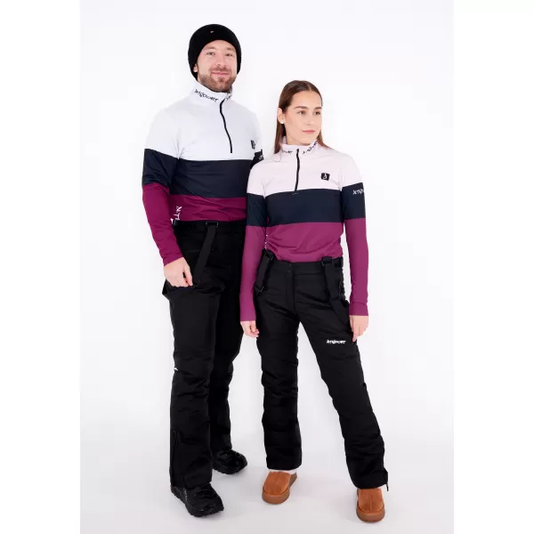  Funktionelle Thermo -Sweatshirt -Premium von Männern ALTISPORT VOJ/ALM051TER03 BURGUND 